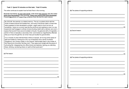 CCEA English Language Unit 1 Mock Paper