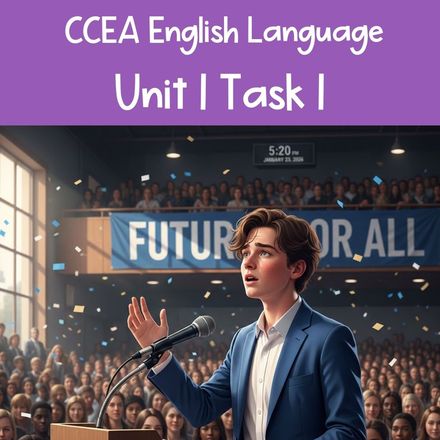 CCEA English Paper 1 Task 1 Writing for Purpose and Audience BUNDLE