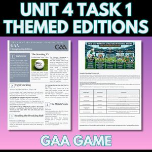 Unit 4 Task 1 Themed Editions