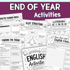 End of Year Activities 
