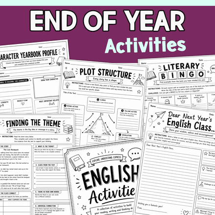 End of Year Activities 