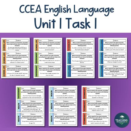 Unit 1 Task 1  Writing for Audience and Purpose Sample Questions x 21
