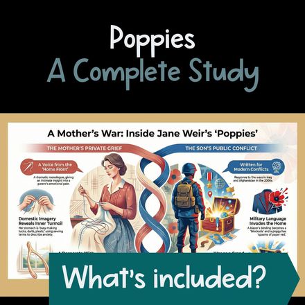 Complete Study Guide for Poppies by Jane Weir