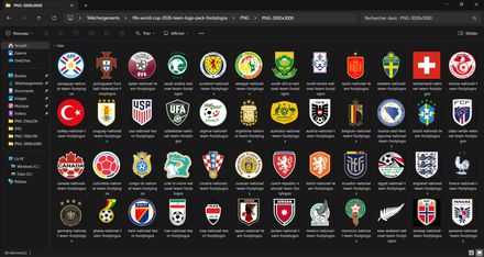 FIFA World Cup 2026 Team Logos Pack – All 48 Teams (SVG + PNG)