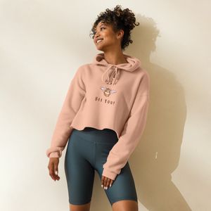 &#x27;Bee You&#x27; Women&#x27;s Cropped Hoodie