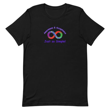 &#x27;Awareness &amp; Acceptance&#x27; Unisex Tee