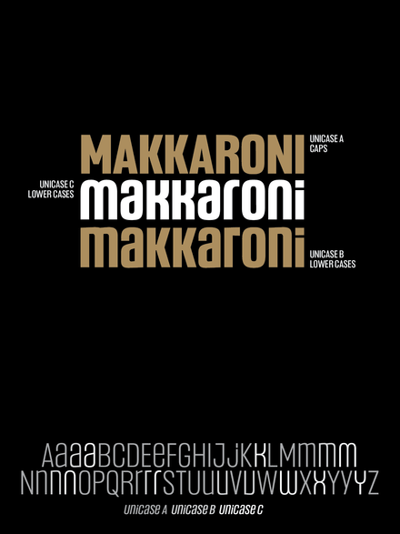 Headlines Unicase | 42 Font Styles - V3