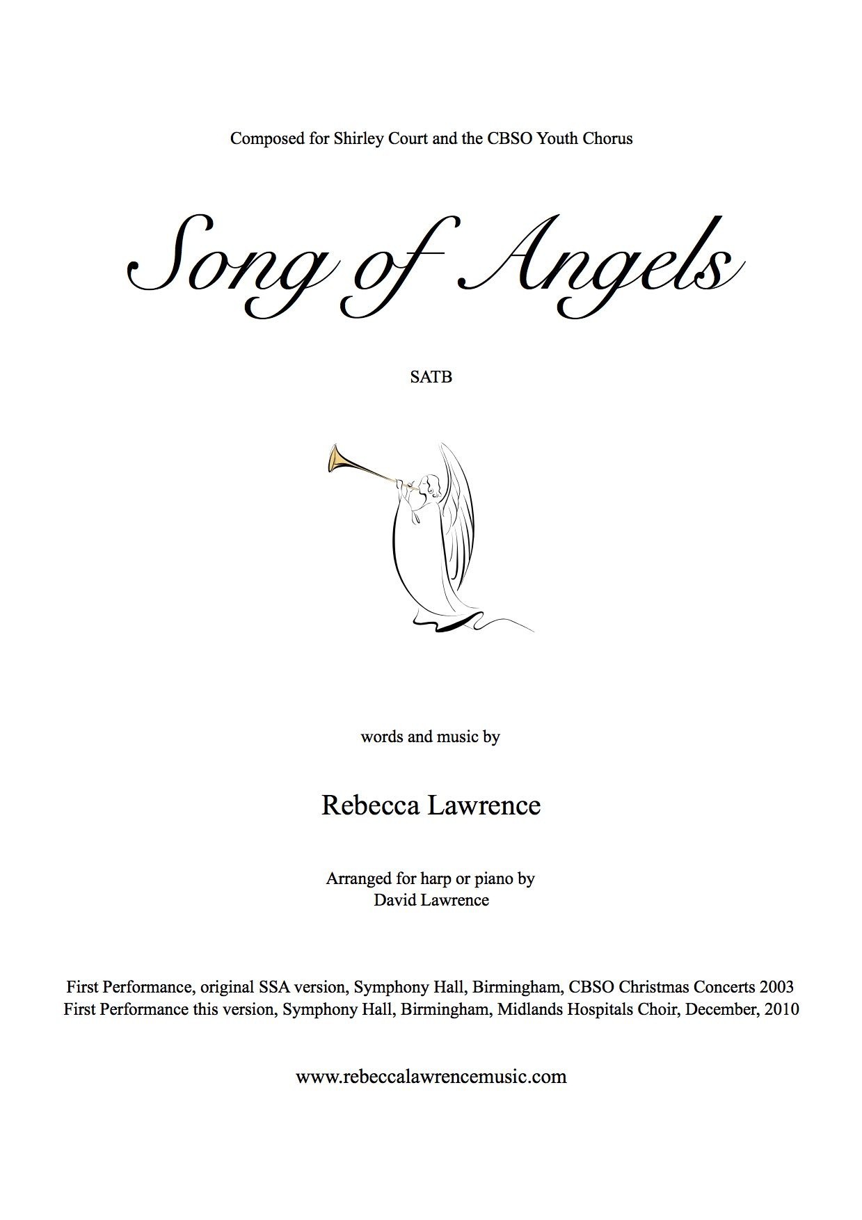 Christmas songs with angel in title