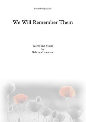 We Will Remember Them