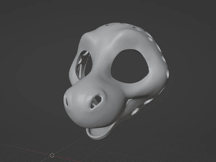 𓆩♡𓆪 Barklynn&#x27;s 3D Printed Head !