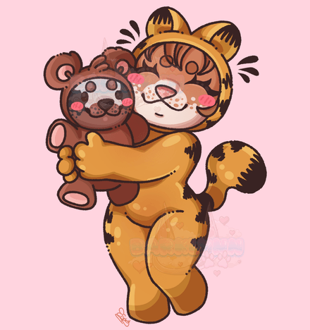 𓆩♡𓆪 Barklynn&#x27;s Garfied &amp; Pookie !