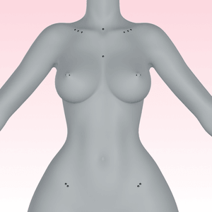 𓆩♡𓆪Barklynn&#x27;s Venus Body Piercing Set! V2 [FREE!]