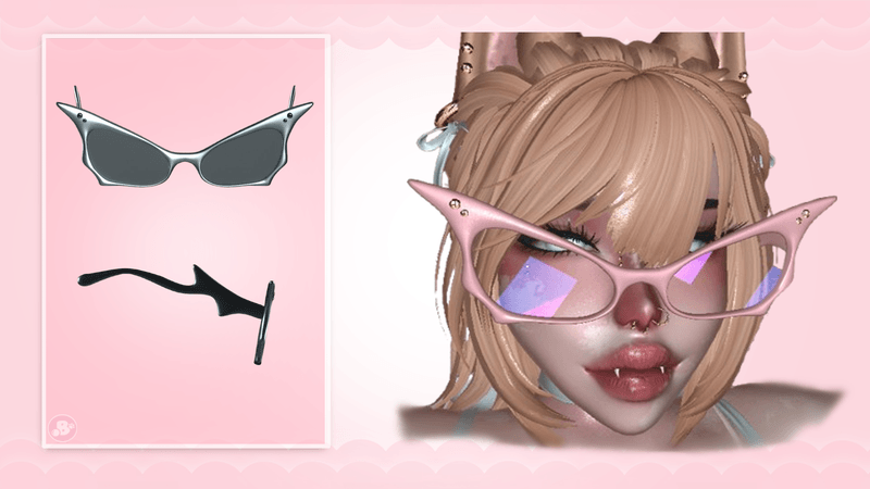𓆩♡𓆪 Barklynn's Bat Glasses! [SERVER FREEBEE]