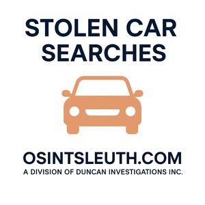 Stolen Vehicle Searches in Canada 