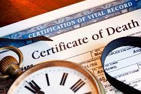 Death Certificates in Manitoba 