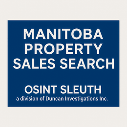 Manitoba Property Sales Search