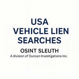 Vehicle Lien Searches in the USA