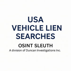 Vehicle Lien Searches in the USA