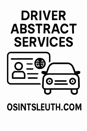 Saskatchewan Driver&#x27;s Abstract Services 