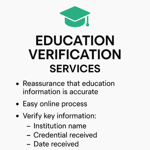 Education Verification Services in the United Kingdom