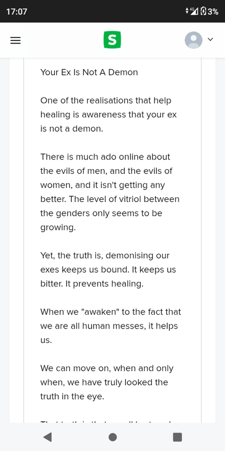 Letter To An Ex