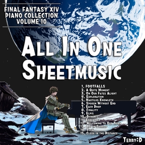 FFXIV Pianocollection Vol.10 All Sheetmusic + MIDI (Arr.by Terry:D)