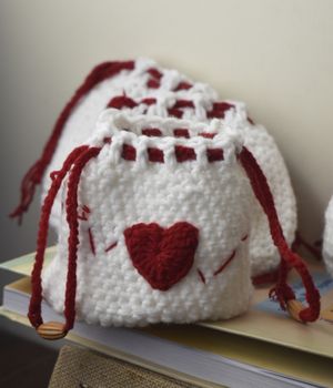 Heartbeat Pouch Bag