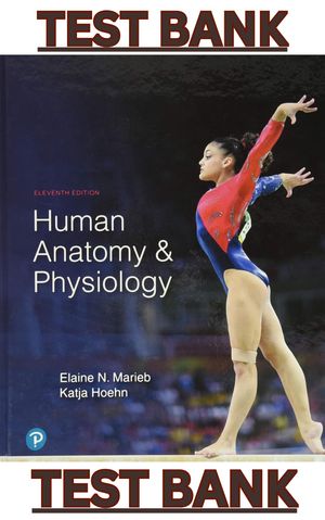 TEST BANK to Human Anatomy &amp; Physiology, 11th Edition by Elaine Marieb &amp; Katja Hoehn - Complete