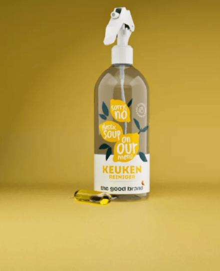 The Good Brand Spray Cleaners - Vegan/Eco Friendly (Reusable Bottle + 1 Pod)