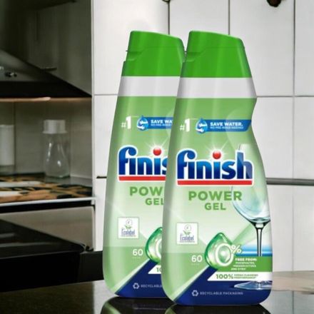 2 X Finish Gel Lavastoviglie Power 2x 900Ml. 0%