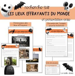 Recherche sur les lieux effrayants