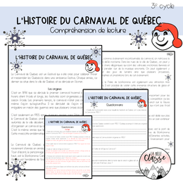L&#x27;histoire du Carnaval de Québec