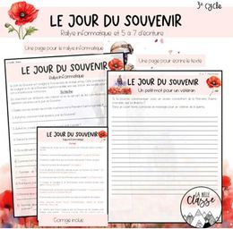 Le jour du Souvenir