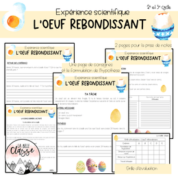 Sciences: L&#x27;oeuf rebondissant