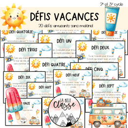 Défis vacances