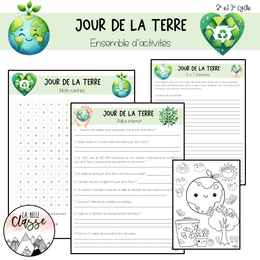 Jour de la Terre : ensemble d&#x27;activités