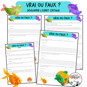 Vrai ou Faux: poisson d'avril