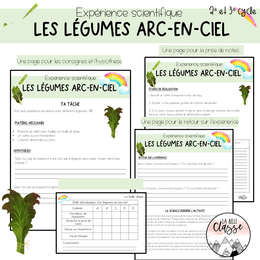 Les légumes arc-en-ciel