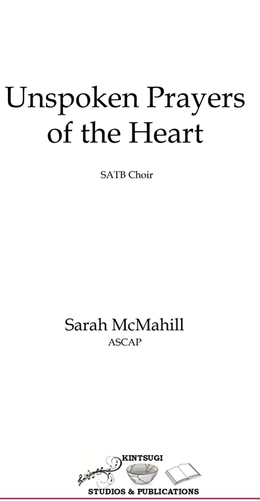 Unspoken Prayers of the Heart