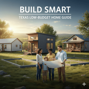 Build Smart: 2025 Texas Low-Budget Home Guide – Real Costs, Loan Hacks &amp; the Ultimate Checklist