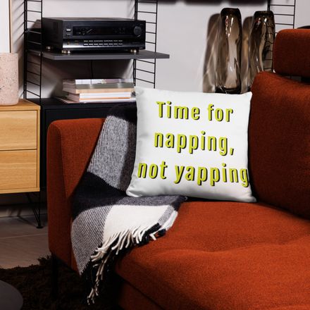 Square shaped cushion cover