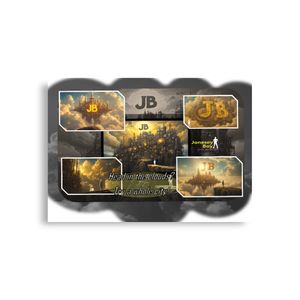 Jonesey Boy's Cloud City Enhanced Matte Paper Poster
