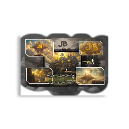 Jonesey Boy's Cloud City Enhanced Matte Paper Poster