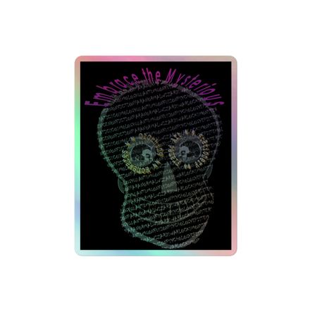 The Mysterious Mr E Holo-Stickers