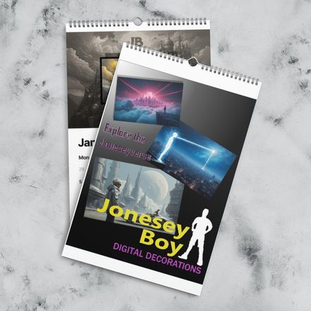 Joneseyverse Wall Calendar (2026)