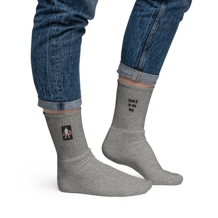 The socks of the one-man-band, one-man-brand