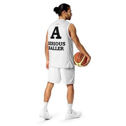 A Serious Baller - Basketball Jersey