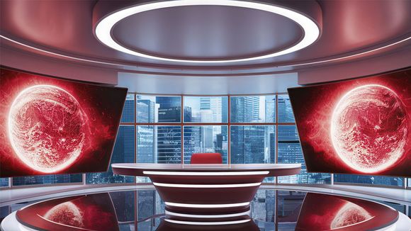 3D Virtual Studio Set Training 11