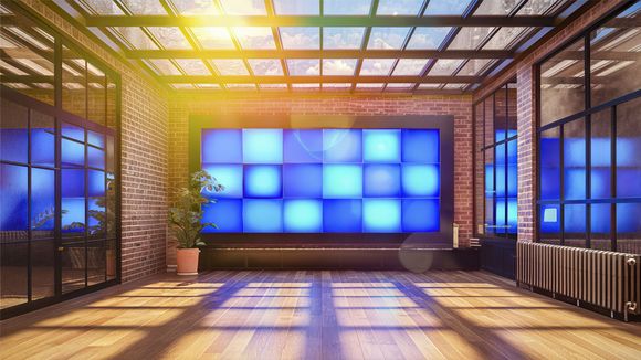 3D Virtual Studio Set Training 10