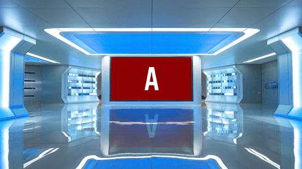 vMix 4K Virtual TV Studio Set 04